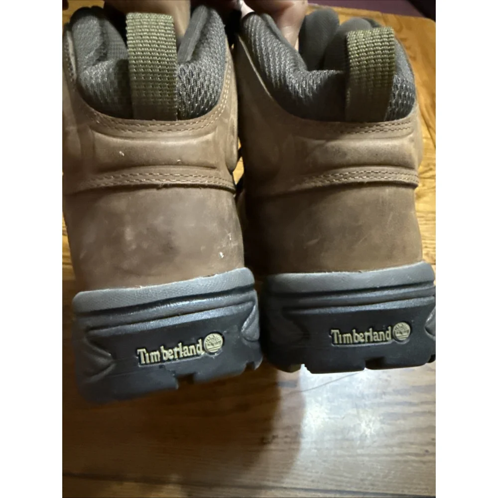 Timberland Men's White Ledge Mid Waterproof Ankle Boot Dark Brown Size 11.5 NWOT